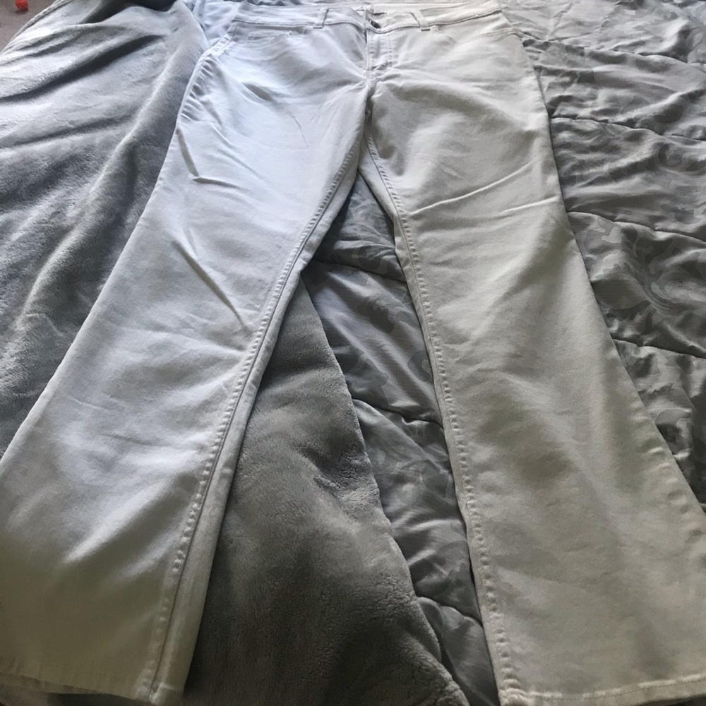 White jeans
